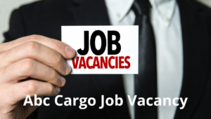 Abc Cargo Job Vacancy